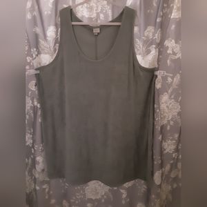 A New Day - 4x Terry Tank Dress Green